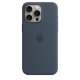 Apple Custodia MagSafe in silicone per iPhone 15 Pro Max - Blu Tempesta 2