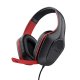 Trust GXT 415S ZIROX Auricolare Cablato A Padiglione Giocare Nero, Rosso 2