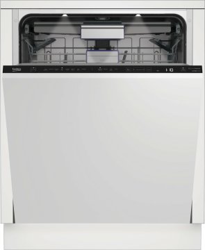 Beko bPRO 500 Lavastoviglie a scomparsa totale 60 cm, Classe A, 42dBA, 15 coperti, 8 programmi, tecnologia CornerIntense®, terzo cestello standard