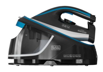 Nero & Decker BXSS2401E 2400 W 1,5 L Piastra in Ceramica Nero, Blu, Bianco