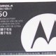 Motorola BT50 ricambio per cellulare Batteria 2