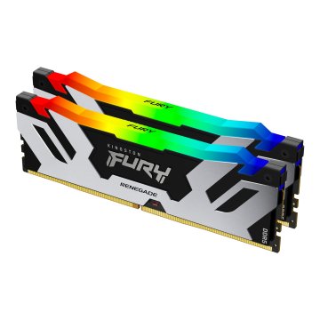 Kingston Technology FURY 32GB 6000MT/s DDR5 CL32 DIMM (Kit da 2) Renegade RGB