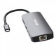 Verbatim CMH-09 USB tipo-C 10000 Mbit/s Argento 3