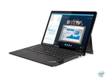 Lenovo ThinkPad X12 Detachable Intel® Core™ i5 i5-1130G7 Ibrido (2 in 1) 31,2 cm (12.3") Touch screen Full HD+ 16 GB LPDDR4x-SDRAM 512 GB SSD Wi-Fi 6 (802.11ax) Windows 11 Pro Nero