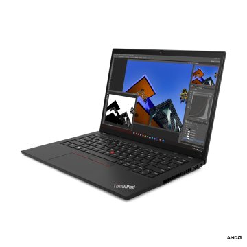 Lenovo ThinkPad T14 AMD Ryzen™ 5 PRO 7540U Computer portatile 35,6 cm (14") WUXGA 16 GB LPDDR5x-SDRAM 512 GB SSD Wi-Fi 6E (802.11ax) Windows 11 Pro Nero