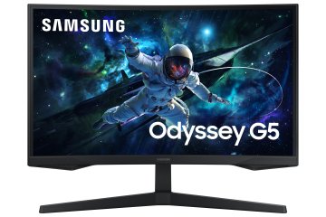 Samsung Odyssey G5 G55C Monitor PC 68,6 cm (27") 2560 x 1440 Pixel Wide Quad HD LED Nero