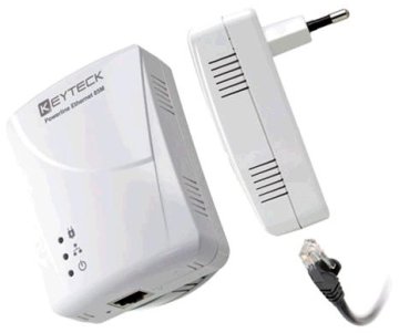 Keyteck HOMEPLUG1 scheda di rete e adattatore Ethernet 85 Mbit/s