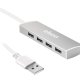 Ekon ECITHUB20USB4INM hub di interfaccia USB 2.0 Argento 2