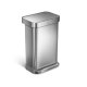 simplehuman CW2024 bidone per la spazzatura 45 L Rettangolare Acciaio inox 2