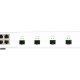 QNAP QSW-M2106-4S switch di rete Gestito L2 2.5G Ethernet (100/1000/2500) Bianco 4