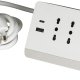 bticino S3711DBU prolunghe e multiple 2 m 3 presa(e) AC Interno Bianco 2