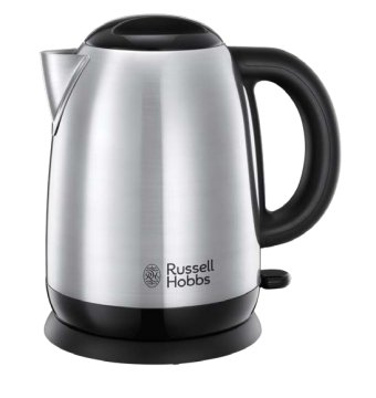 Russell Hobbs Adventure bollitore elettrico 1,7 L 2400 W Nero, Argento