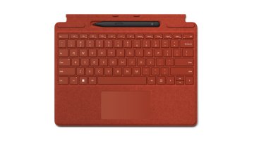 Microsoft Signature with Slim Pen 2 QWERTY Italiano Microsoft Cover port Rosso