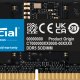 Crucial SORAM D5 5600 24GB CL46 - 24 GB memoria 1 x 24 GB DDR5 5600 MHz Data Integrity Check (verifica integrità dati) 2