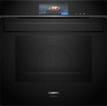 Siemens iQ700 HS958GCB1 forno a vapore Media Nero Touch