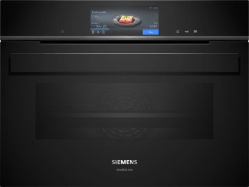 Siemens iQ700 CS958GCB1 forno a vapore Media Nero Touch