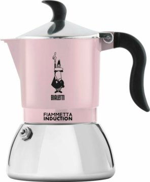 Bialetti 6585 Moka 0,09 L Nero, Rosa, Argento