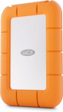 LaCie STMF500400 unità esterna a stato solido 500 GB USB tipo-C USB 3.2 Gen 2x2 Grigio, Arancione