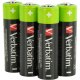 Verbatim 49517 batteria per uso domestico Batteria ricaricabile Stilo AA Nichel-Metallo Idruro (NiMH) 4