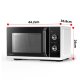 Toshiba MW3-MM20PF(WH) forno a microonde Bianco Solo microonde Superficie piana 20 L 800 W 2