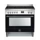 Lofra PNMG96WFMT/5I Cucina Elettrico Piano cottura a induzione Nero, Acciaio inox A 2