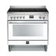 Lofra PBPG96WFMT/5I Cucina Elettrico Piano cottura a induzione Acciaio inox, Bianco A 2