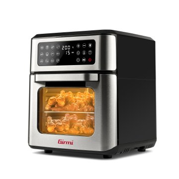 Girmi FG9700 friggitrice Singolo 12 L 1800 W Friggitrice ad aria calda Acciaio inox