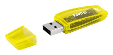 Emtec C410 Neon unità flash USB 16 GB USB tipo A 2.0 Arancione, Giallo