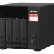 QNAP TS-473A + QSW-1105-5T Bundle Pack NAS Tower Collegamento ethernet LAN Nero V1500B 6