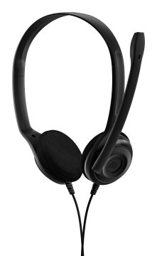 Sennheiser PC 3 CHAT Auricolare Cablato A Padiglione Ufficio Nero