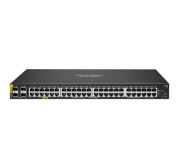 Aruba 6100 48G Class4 PoE 4SFP+ 370W Gestito L3 Gigabit Ethernet (10/100/1000) Supporto Power over Ethernet (PoE) 1U Nero