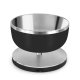 Smeg KSC01BLMWW bilancia da cucina Nero, Acciaio inox Superficie piana Rotondo Bilancia da cucina elettronica 4