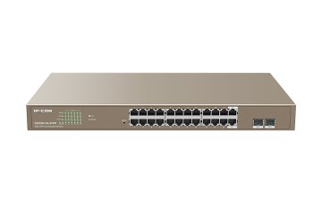 IP-COM Networks G3326P-24-410W switch di rete Gestito L2 Gigabit Ethernet (10/100/1000) Supporto Power over Ethernet (PoE) Grigio