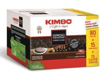 Kimbo 014289 capsula e cialda da caffè Cialde caffè Medium-dark roast 95 pz