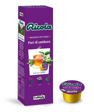 Caffitaly Tisana Fiori di Sambuco Capsula di tè