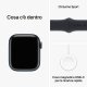 Apple Watch Series 9 GPS Cassa 41mm in Alluminio Mezzanotte con Cinturino Sport Mezzanotte - S/M 11