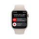 Apple Watch Series 8 GPS 45mm Cassa in Alluminio color Galassia con Cinturino Sport Band Galassia - Regular 7