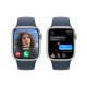 Apple Watch Series 9 GPS Cassa 41mm in Alluminio Argento con Cinturino Sport Blu Tempesta - S/M 7