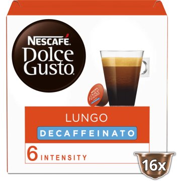 Nescafé Dolce Gusto Caffè Lungo Decaffeinato 16 Capsule