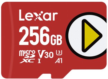 Lexar PLAY microSDXC UHS-I Card 256 GB Classe 10