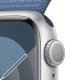 Apple Watch Series 9 GPS Cassa 41mm in Alluminio Argento con Cinturino Sport Loop Blu Inverno 4