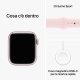 Apple Watch Series 9 GPS Cassa 41mm in Alluminio Rosa con Cinturino Sport Rosa Confetto - S/M 11