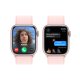 Apple Watch Series 9 GPS Cassa 41mm in Alluminio Rosa con Cinturino Sport Loop Rosa Confetto 7