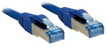 Lindy 5m Cat.6A S/FTP cavo di rete Blu Cat6a S/FTP (S-STP)