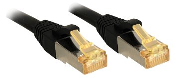 Lindy 47310 cavo di rete Nero 3 m Cat7 S/FTP (S-STP)