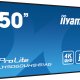 iiyama LH5060UHS-B1AG visualizzatore di messaggi Pannello A digitale 125,7 cm (49.5