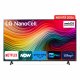 LG NanoCell 65'' Serie NANO82 65NANO82T6B, TV 4K, 3 HDMI, SMART TV 2024 2