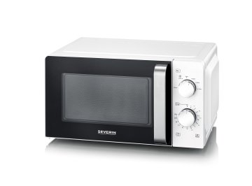 Severin MW 7885 forno a microonde Nero, Bianco Solo microonde Superficie piana 17 L 700 W