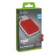 SBS TEBB5000MAG1CR batteria portatile Polimeri di litio (LiPo) 5000 mAh Carica wireless Rosso 3