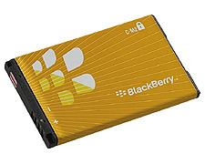 BlackBerry C-M2 900mAh Batteria Nero, Arancione